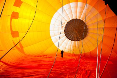 Bavyera Almanya bin 22.09.2 bir sıcak hava balonu ile balon