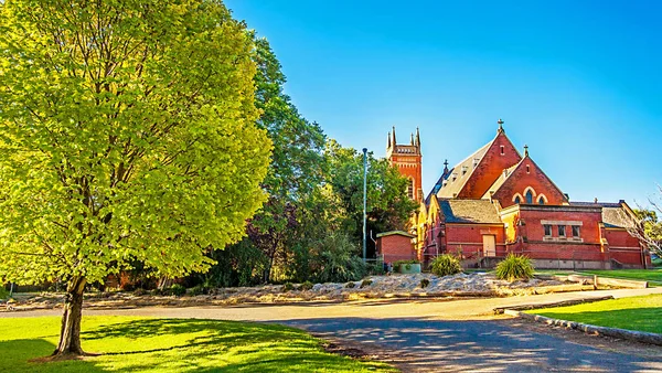 Iglesia Católica de St Mel en Narrandera Nueva Gales del Sur Australia — Foto de Stock