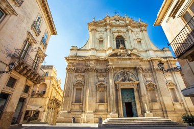 Lecce Apulia İtalya 'daki Chiesa di Sant' Irene kilisesinde.