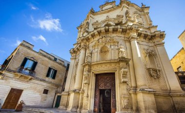 Chiesa di San Matteo Via dei Perroni, Lecce Puglia İtalya