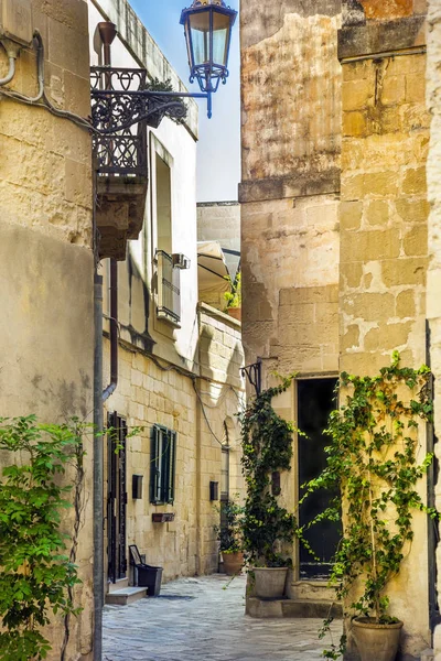 En el casco antiguo de Lecce Puglia Italia — Foto de Stock