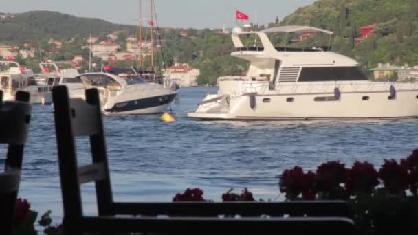 Barche bosphorus — Video Stock