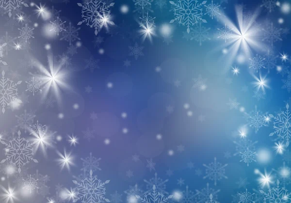 Niebieskie tło świąteczne — Zdjęcie stockowe