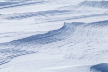 Karlı bir doku ile görüntü