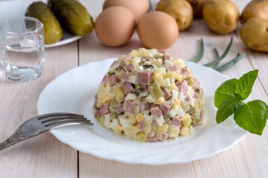Salata ile görüntü