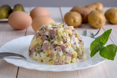 Salata ile görüntü