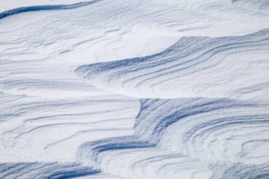 Karlı bir doku ile görüntü