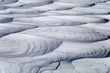 Karlı bir doku ile görüntü