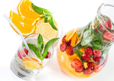 Bir limonata ile görüntü.