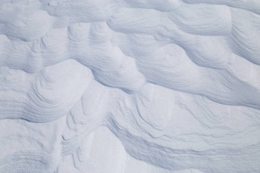 Karlı bir doku ile görüntü