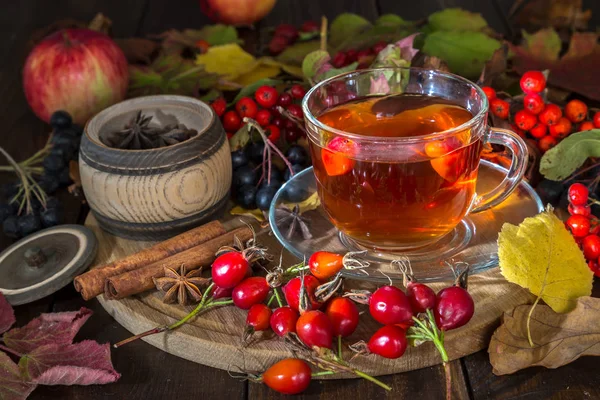 Çay eşliğinde görüntü.