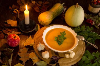 Bal kabağı ile bir görüntü