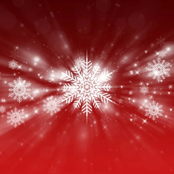 Red christmas background — Stock Photo, Image