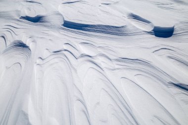 Karlı bir doku ile görüntü