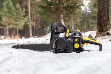 Testere ile bir görüntü.