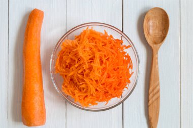 Rendelenmiş havuç ile resim.