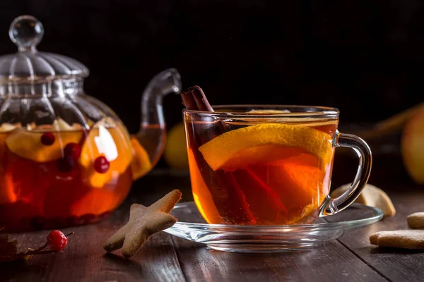 Imagen con té de frutas . —  Fotos de Stock