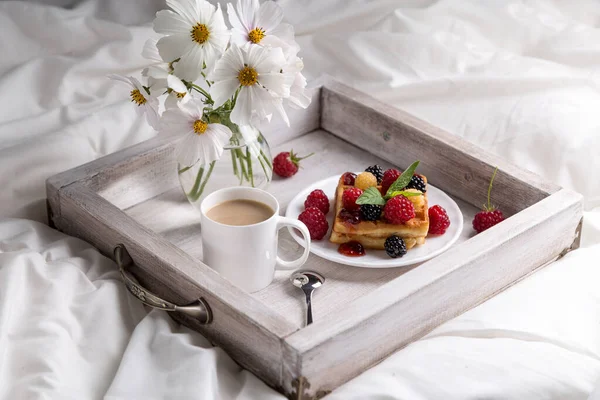 Image with breakfast. — Stock Photo, Image