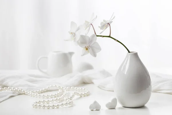 White still life. — Stock Photo, Image