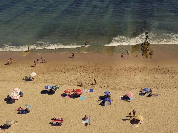 Albufeira beach in Algarve region in south Portugal — Stock Photo, Image