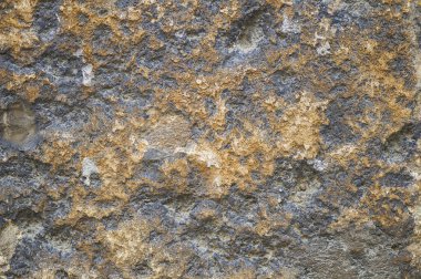 Mavi ve kahverengi renkli mermerin yüzey dokusu