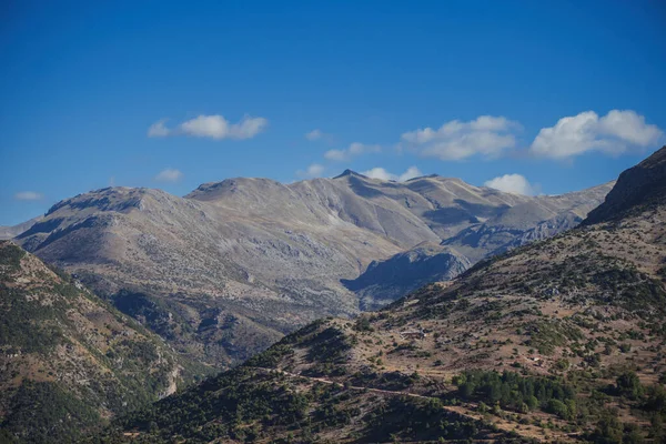 Vista Panorámica Montaña Parque Nacional Tzoumerka Grecia Región Epiro — Foto de Stock