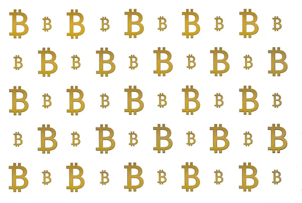 Tekstura Krypto Znak Waluty Bitcoins Tle Symbol Btc Rozdrobnienie Bitmonet — Zdjęcie stockowe