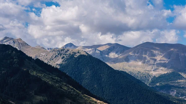 Vista Panorâmica Montanha Pindus Norte Grécia — Fotografia de Stock