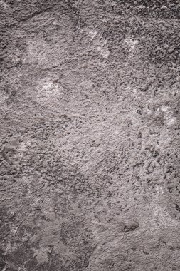 Eski bir beton duvarın dokusu ve arka planı. Gri Çimento