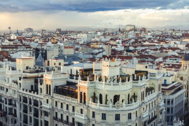 Madrid 'in gündüz manzarası