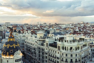 Madrid 'in gündüz manzarası
