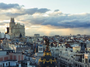 Madrid 'in gündüz manzarası