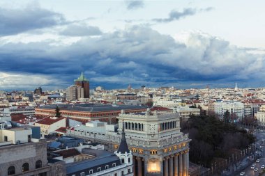 Madrid 'in gündüz manzarası
