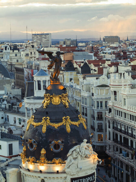view of the city of Madrid at daytime