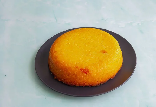 Çikolata soslu balkabağı turtası ve hindistan cevizi ezmesi.