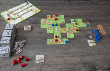 Stratejik ve ekonomik kurul oyunu Carcassonne