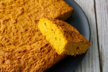 Balkabağı limonlu kek.