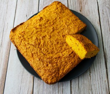 Balkabağı limonlu kek.