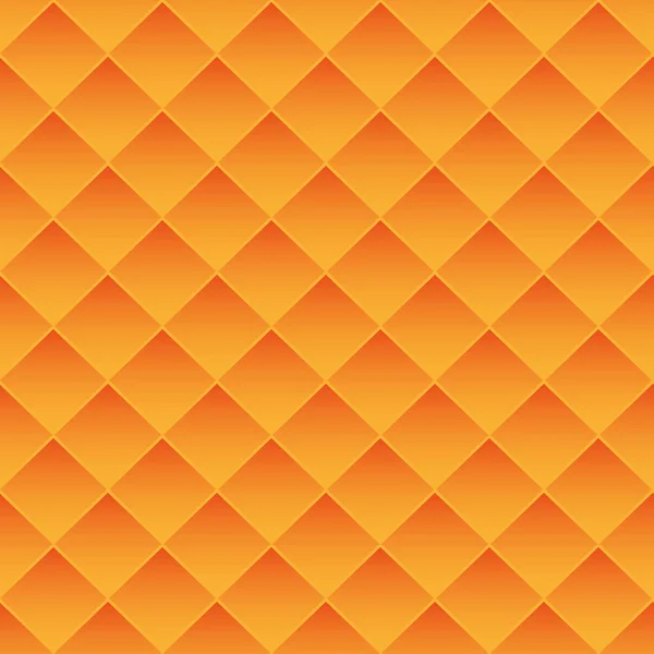 Fond abstrait carreaux orange — Image vectorielle