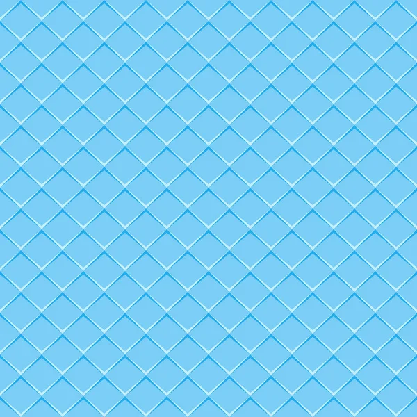 Rhombuses fondo azul sin costuras — Vector de stock