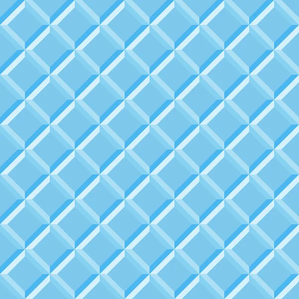 Seamless pattern blue tiles — Stock Vector