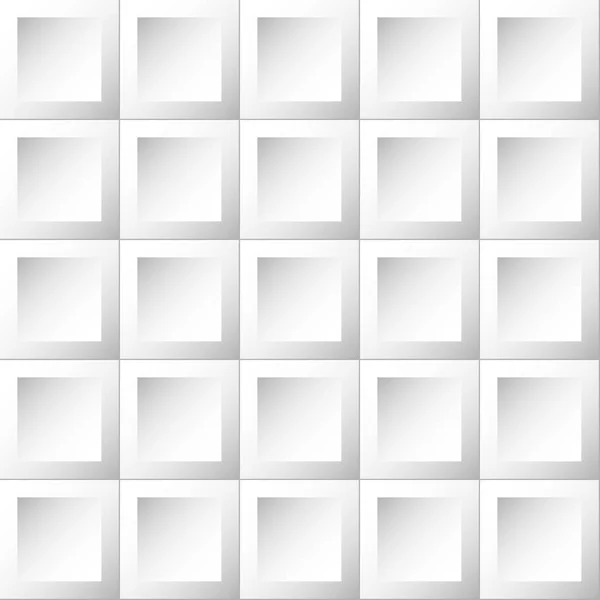 Abstraktní pozadí bílé a šedé dlaždice — Stockový vektor