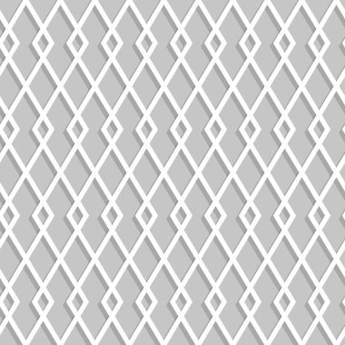 Sorunsuz edikula desen gri bir arka plan üzerinde