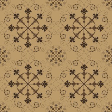 Dekoratif arka plan seamless modeli