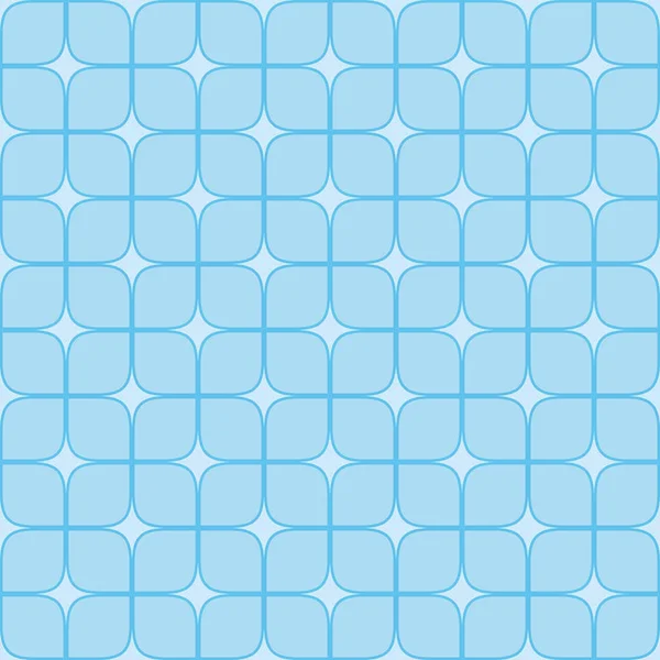 Fondo geométrico abstracto con cuadrados azules — Vector de stock
