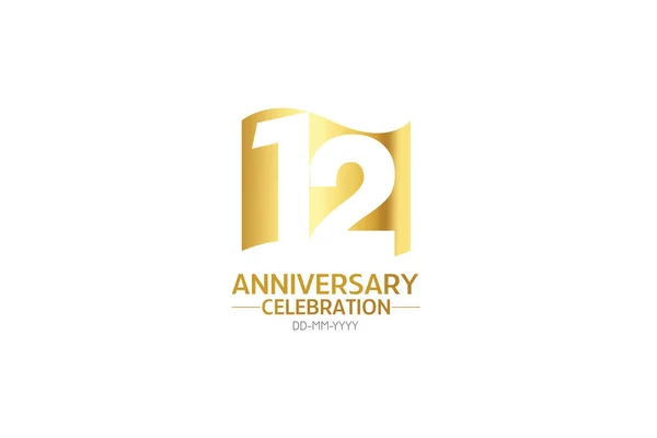 Χρόνια Μινιμαλιστικά Χρόνια Λογότυπου Ιωβηλαίο Ευχετήρια Κάρτα Πρόσκληση Γενεθλίων Εγγραφείτε — Διανυσματικό Αρχείο