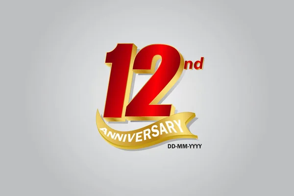 Premium Vector  Number 12 logo icon design, 12nd birthday logo number, 12nd  anniversary.