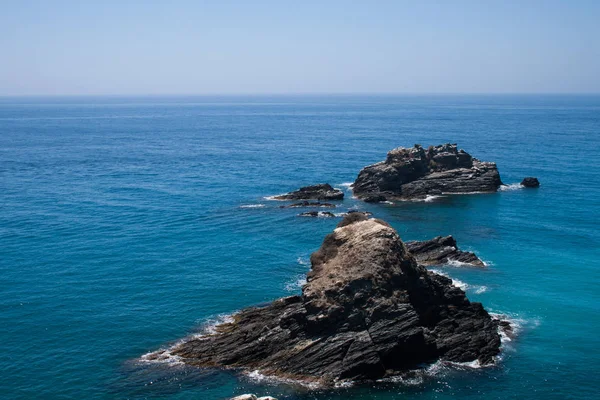 Wyspy Morza Śródziemnego Wybrzeżu Hiszpanii — Zdjęcie stockowe