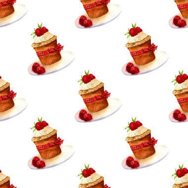 Kusursuz bir geçmişi var. Pastanın suluboya çizimi. Böğürtlenli, kremalı, kremalı tatlı. Kullanılabilir kapaklar, davetiyeler, düğün davetiyeleri, Anneler Günü, tebrik kartları, menü, tarif.