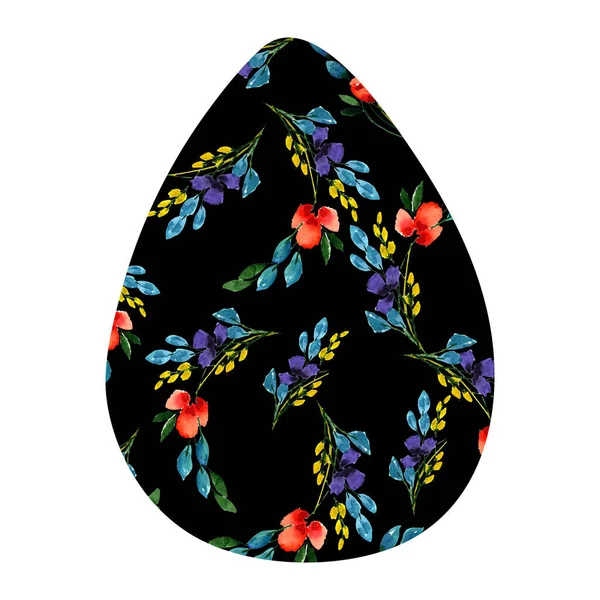 Collection Easter Egg Decorations Designs Cute Colorful Hand Painted Illustrations — Stock Photo, Image